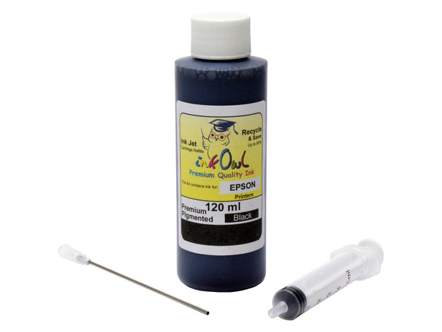 *PREMIUM PIGMENTED* Black 120ml Kit for EPSON DURABRITE Printers